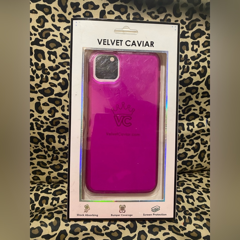 Velvet Caviar Magenta iPhone 12 pro Phone Case